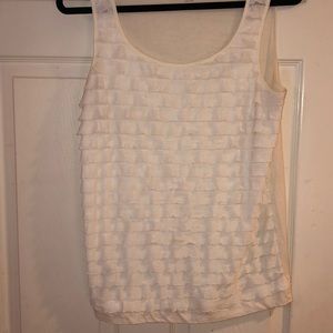 Loft ruffled cami